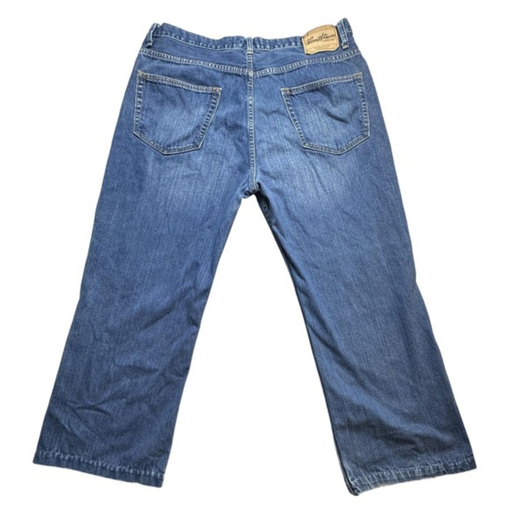 VTG‎ Levis Strauss Signature Jeans Mens 40x32 (38x26) Blue Loose Bootcut Denim